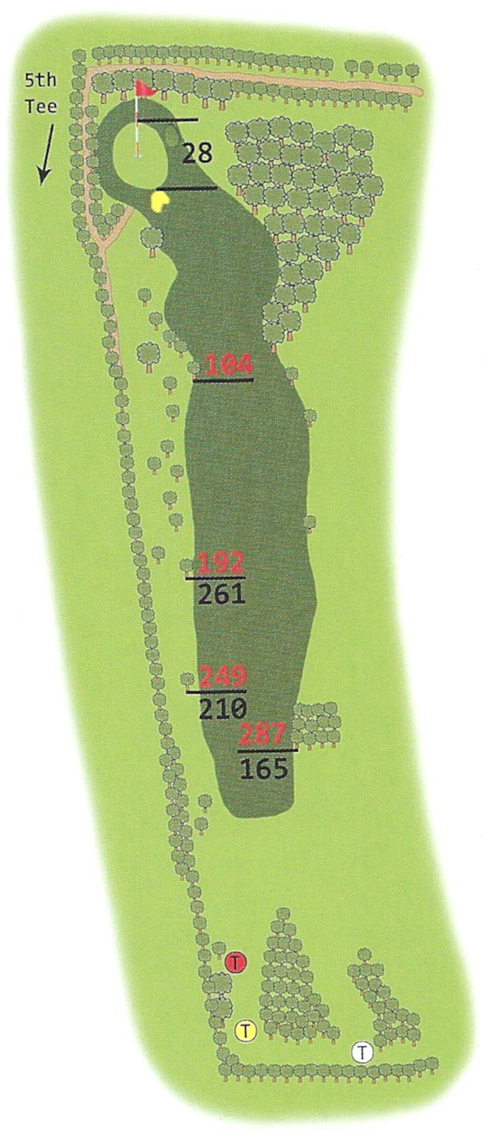 Springwater Golf Course Hole 04