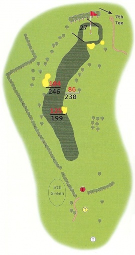 Springwater Golf Course Hole 06