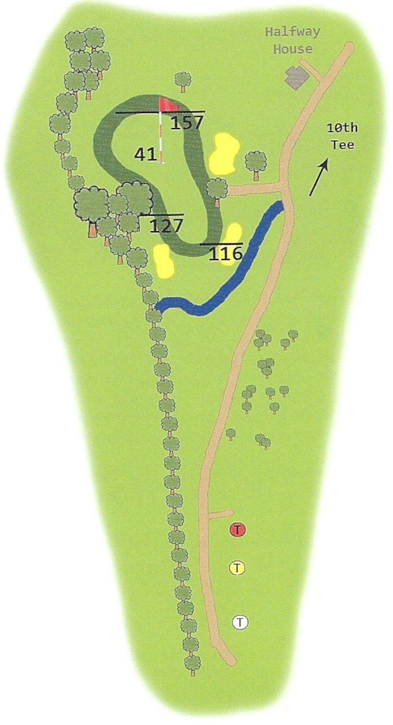 Springwater Golf Course Hole 09