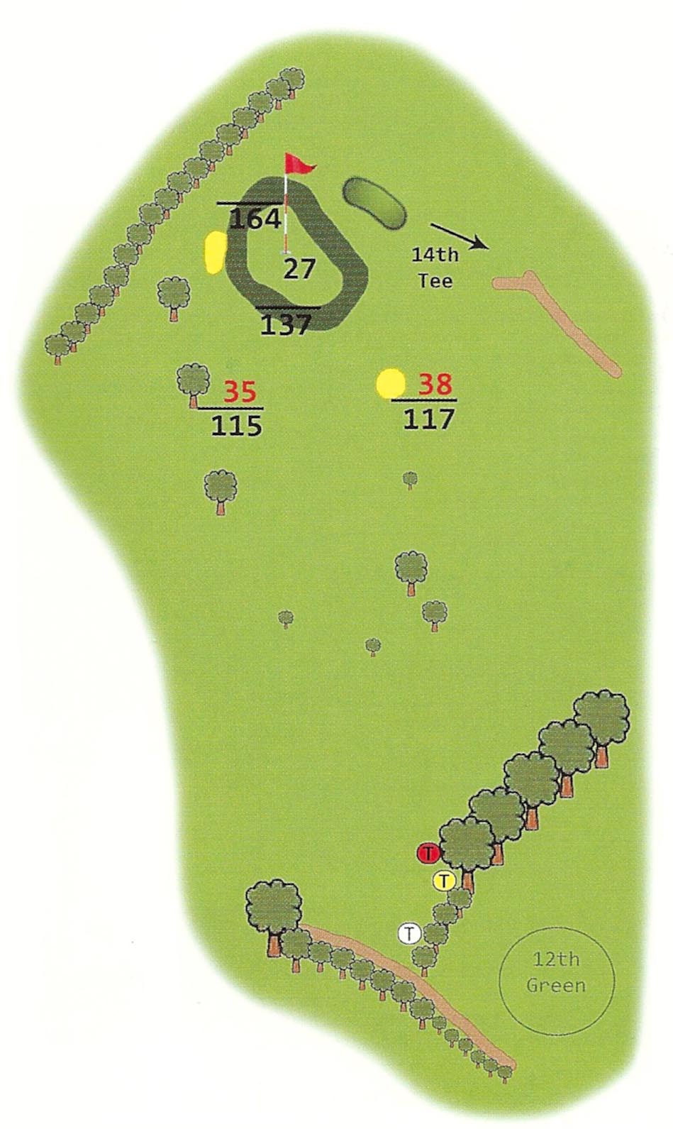 Springwater Golf Course Hole 13