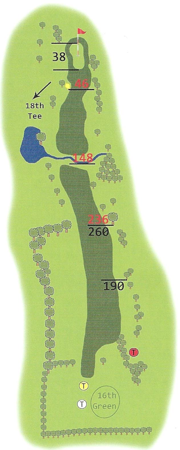 Springwater Golf Course Hole 17