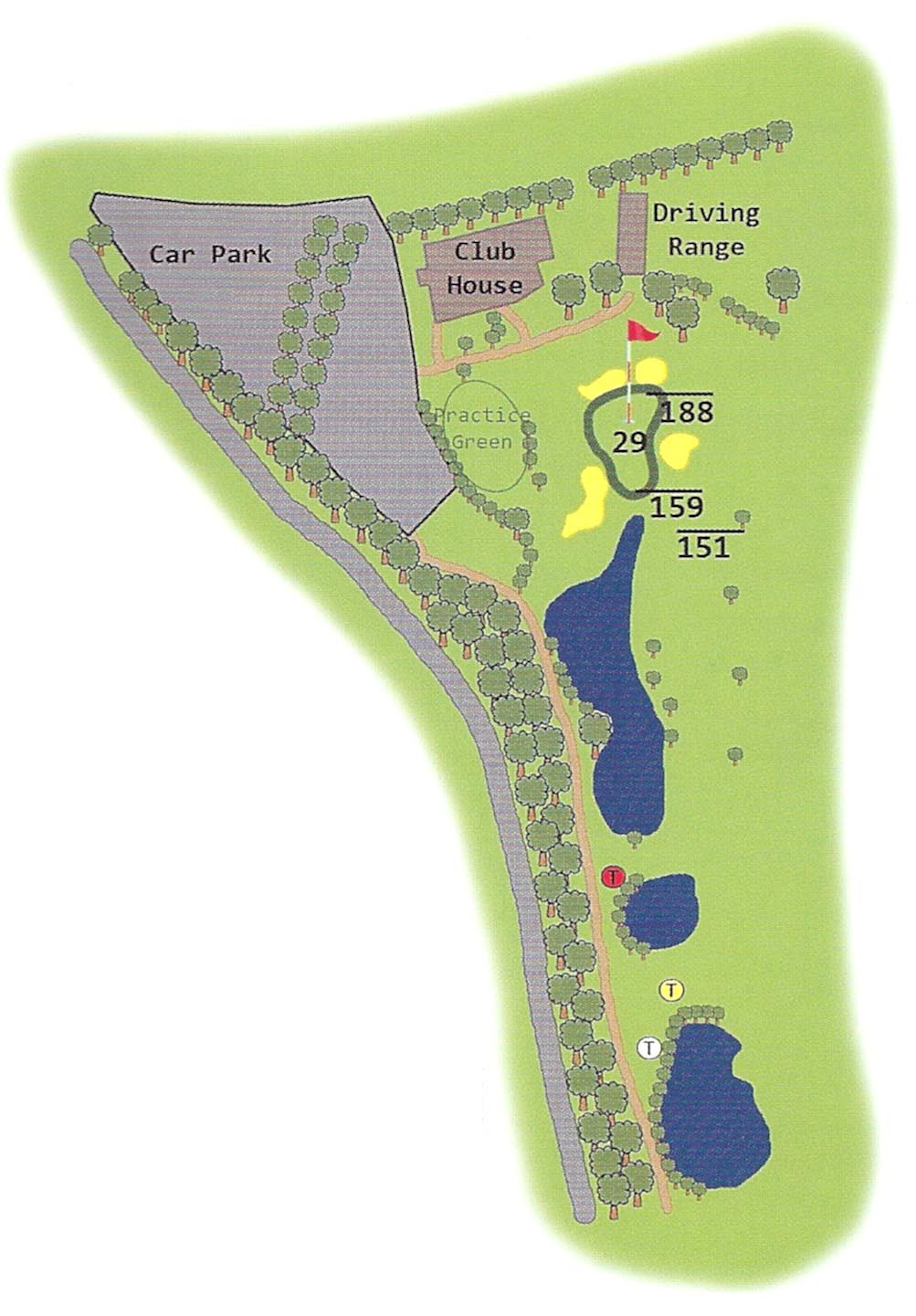 Springwater Golf Course Hole 18