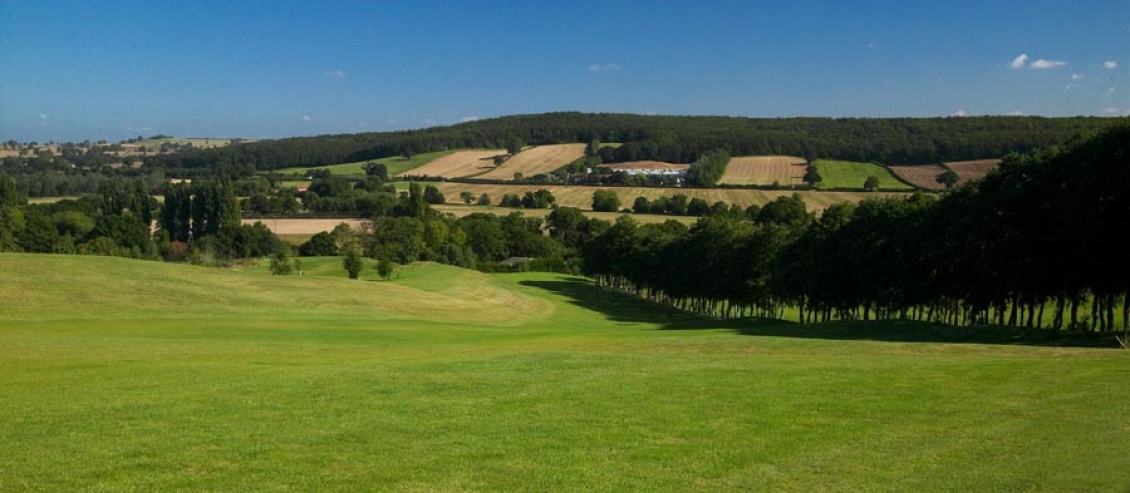 Down the 10th fairway