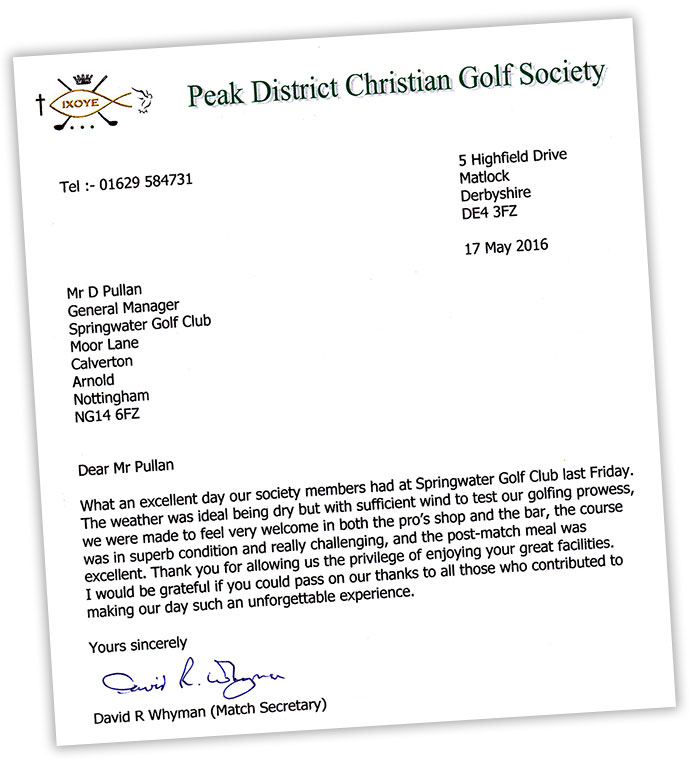 Golf-Society-Testimonial---Nottinghamshire-golf-club---Springwater