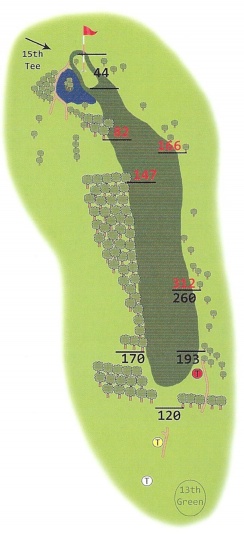 Springwater Golf Course Hole 14
